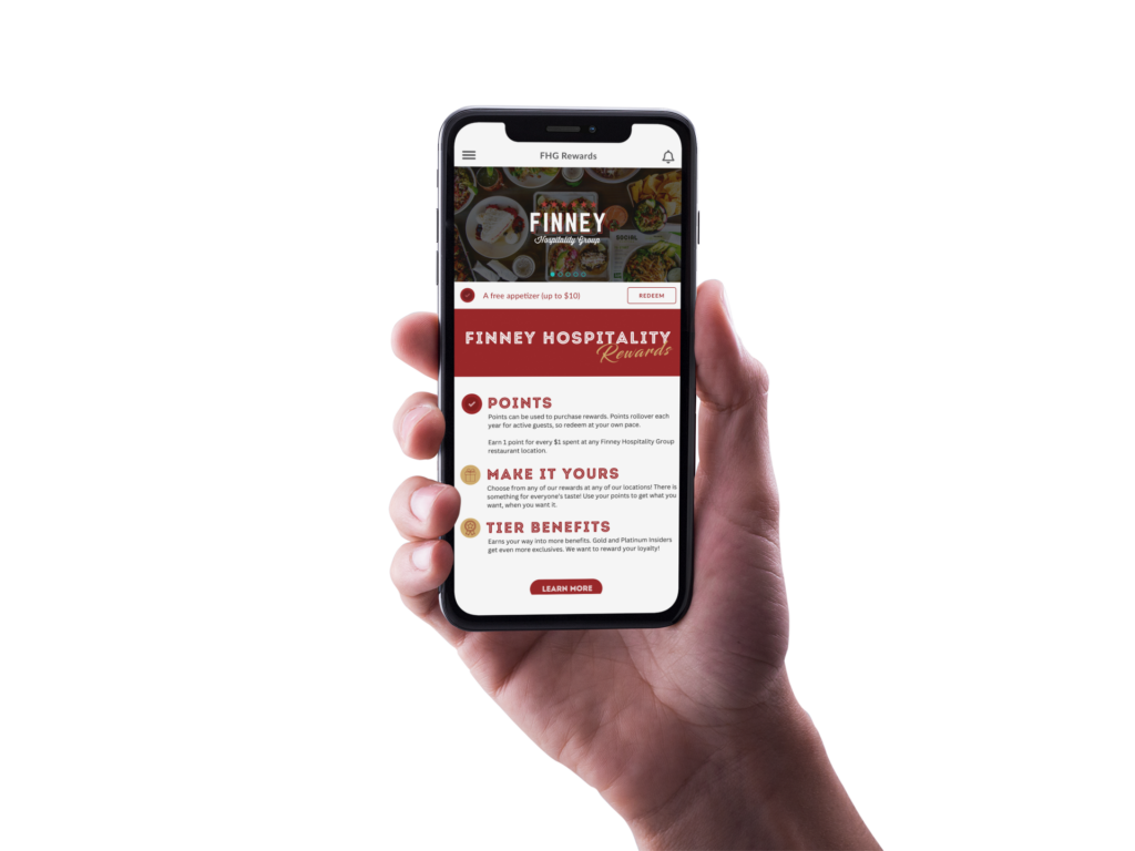 Loyalty App Finney Hospitality